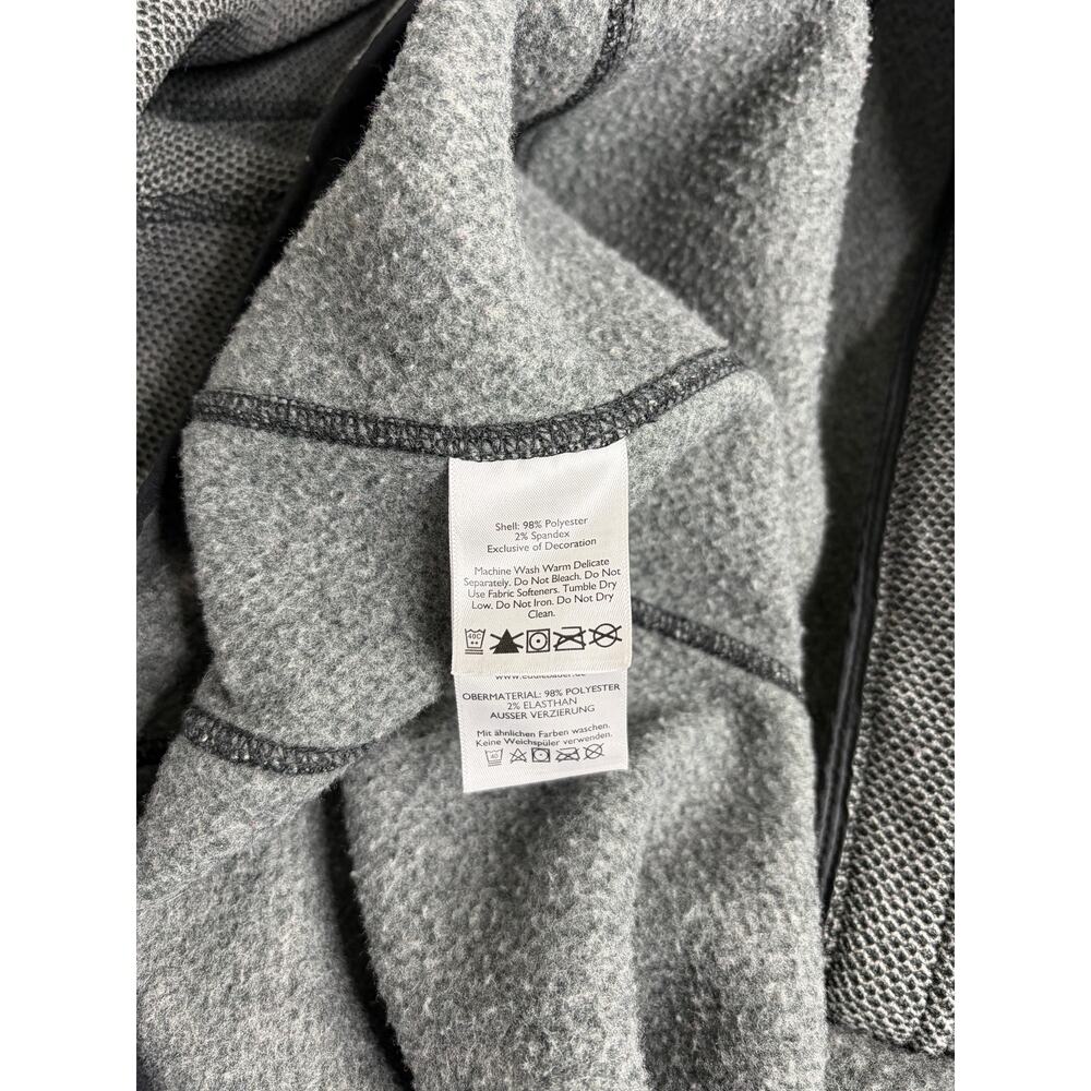 Eddie Bauer Women's Weekend Fleece Jacket Sz M Gray Green Hue Textured Outdoors - Picture 5 of 8